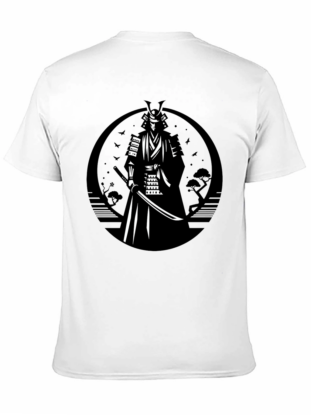 Samurai Graphic Tee - Black