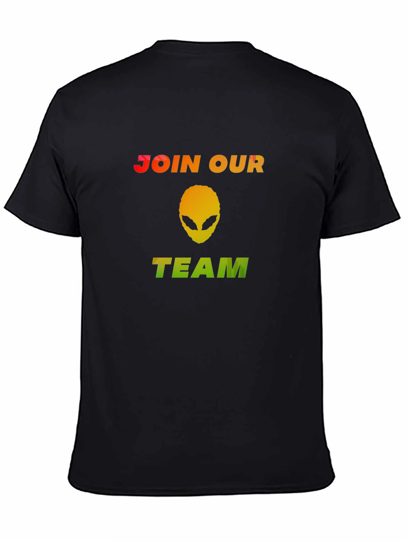 Join Our Team Alien T-Shirt - Black