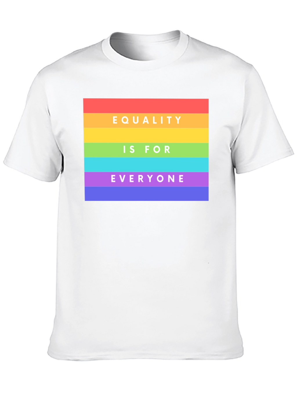 Equality for Everyone Rainbow Pride T-Shirt