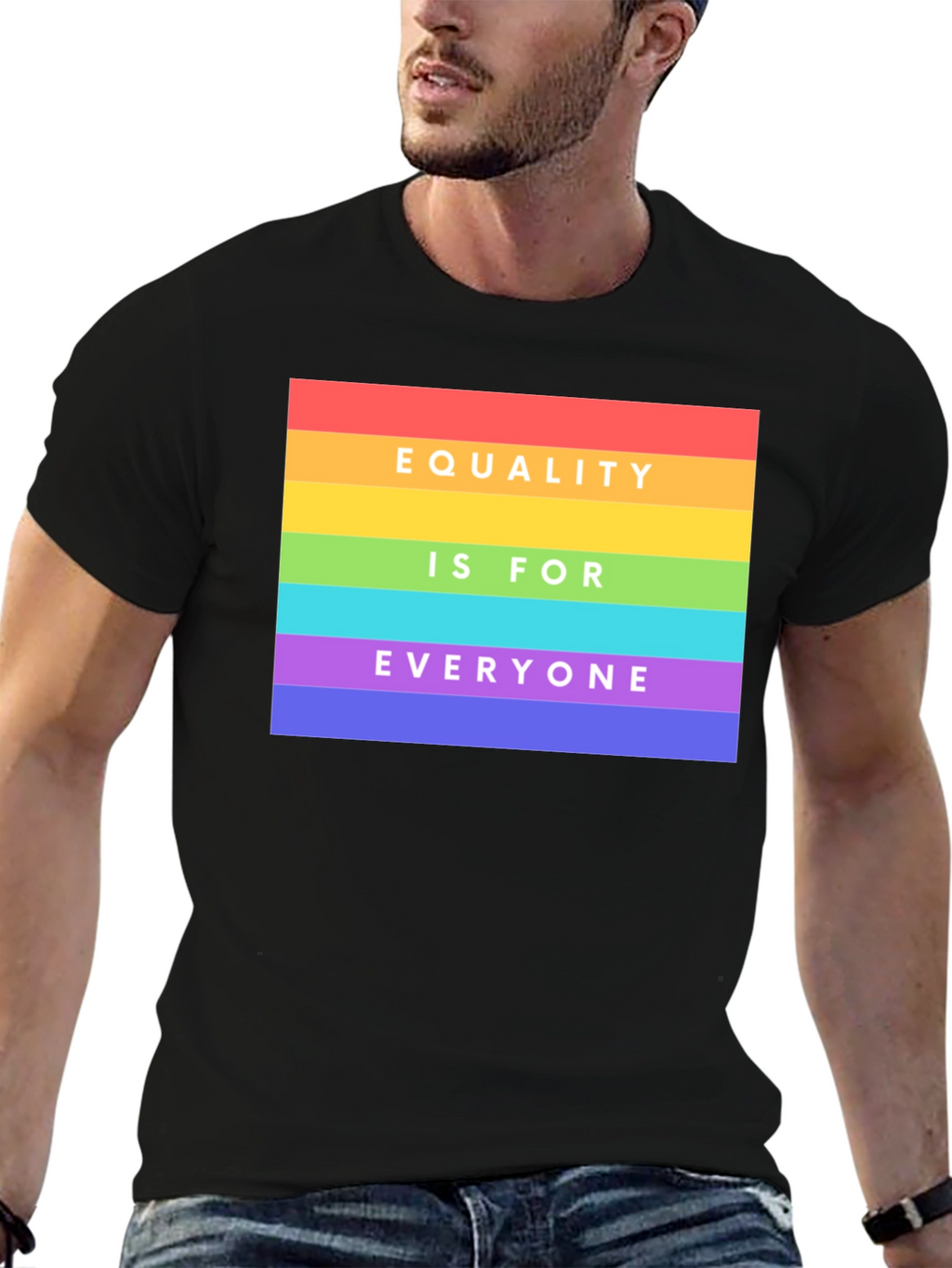 Equality for Everyone Rainbow Pride T-Shirt