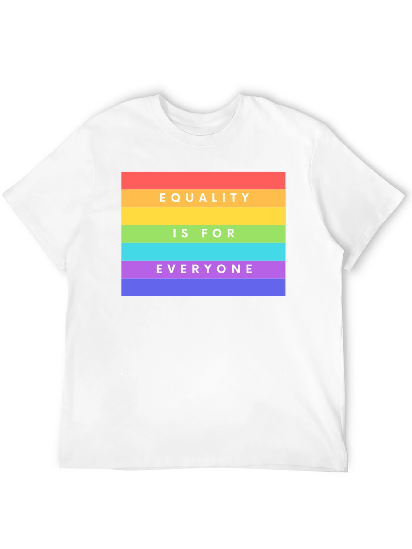 Equality for Everyone Rainbow Pride T-Shirt