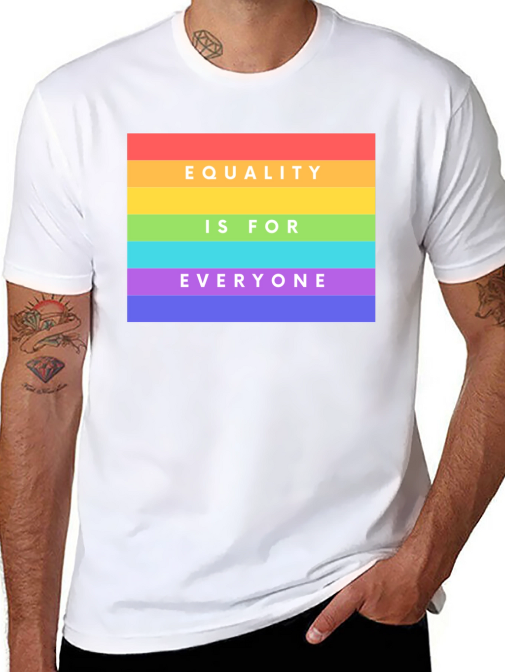 Equality for Everyone Rainbow Pride T-Shirt