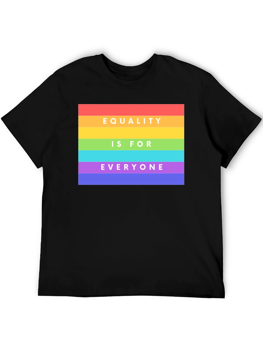 Equality for Everyone Rainbow Pride T-Shirt
