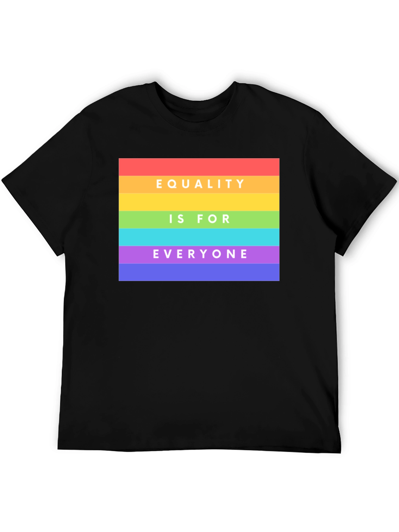 Equality for Everyone Rainbow Pride T-Shirt