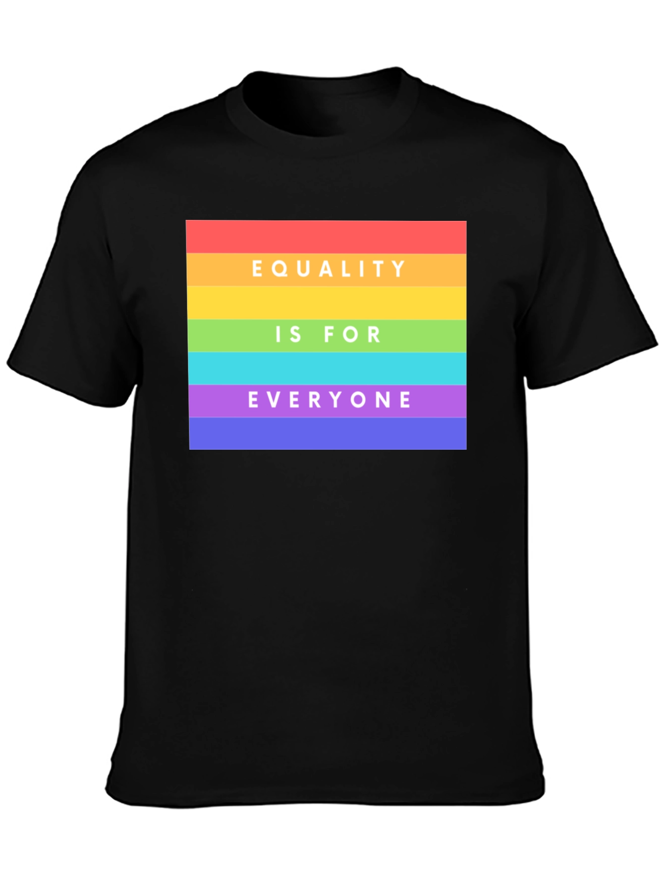 Equality for Everyone Rainbow Pride T-Shirt