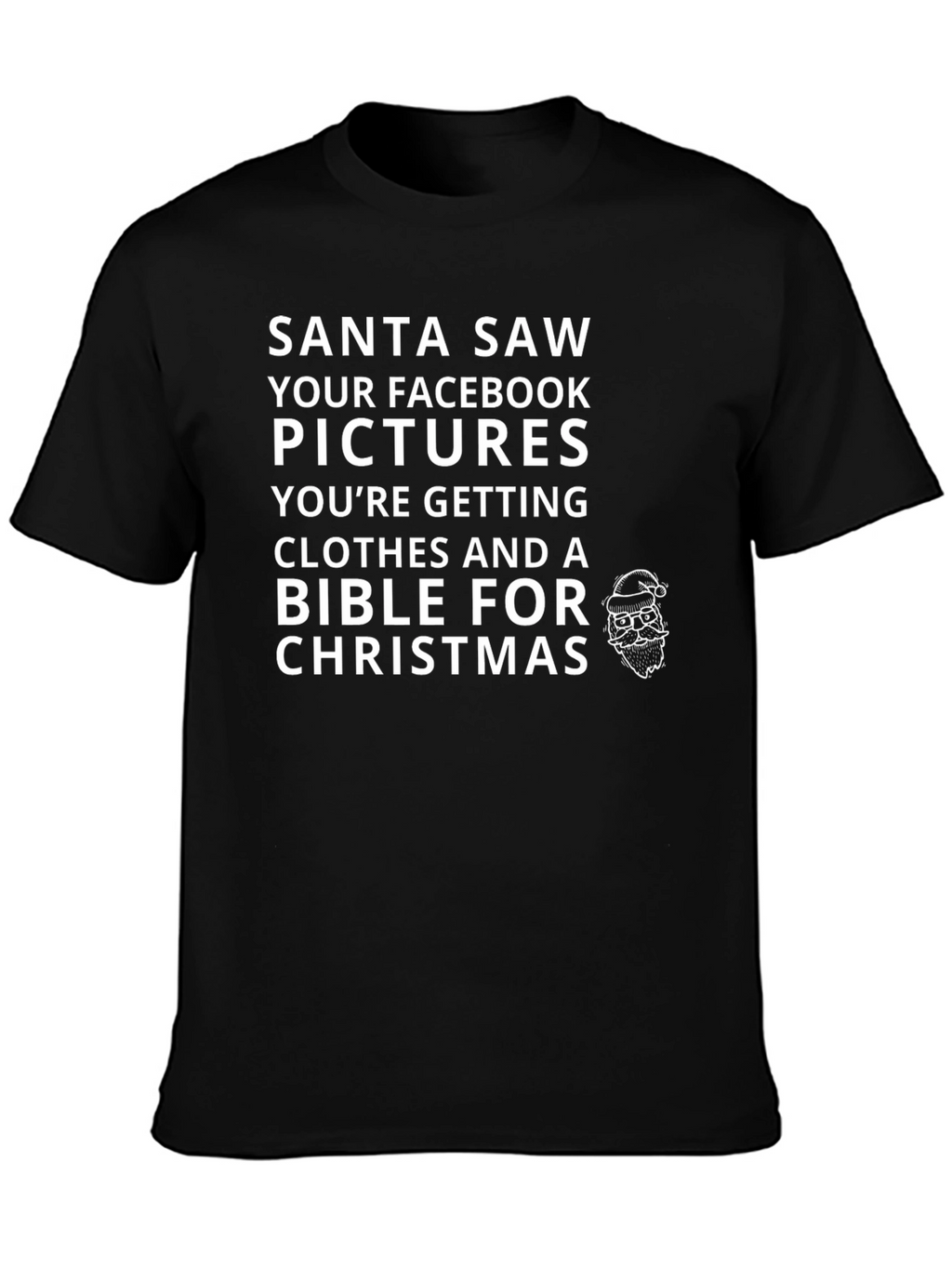 Santa Saw Facebook Pictures T-Shirt