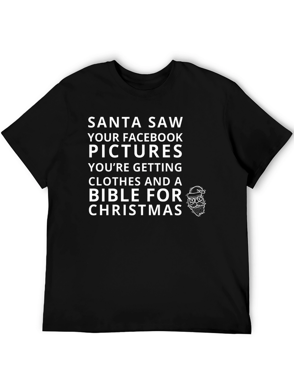Santa Saw Facebook Pictures T-Shirt