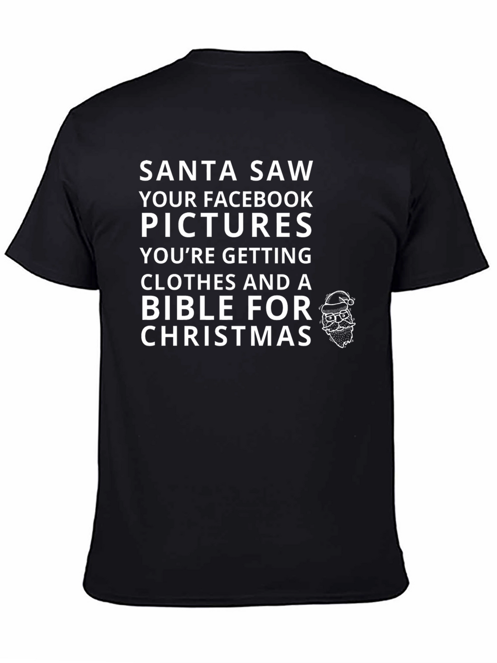 Santa Saw Facebook Pictures T-Shirt