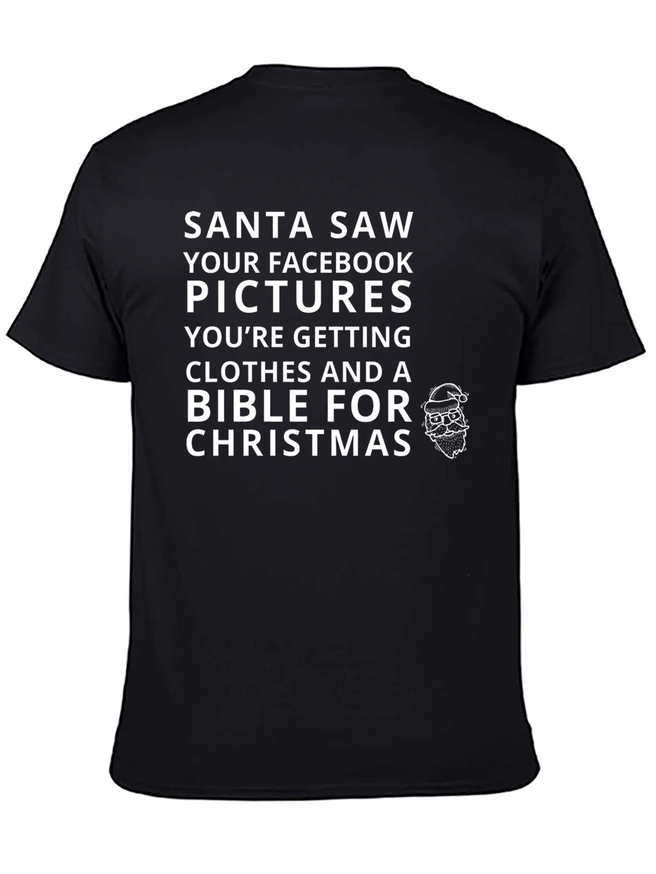 Santa Saw Facebook Pictures T-Shirt