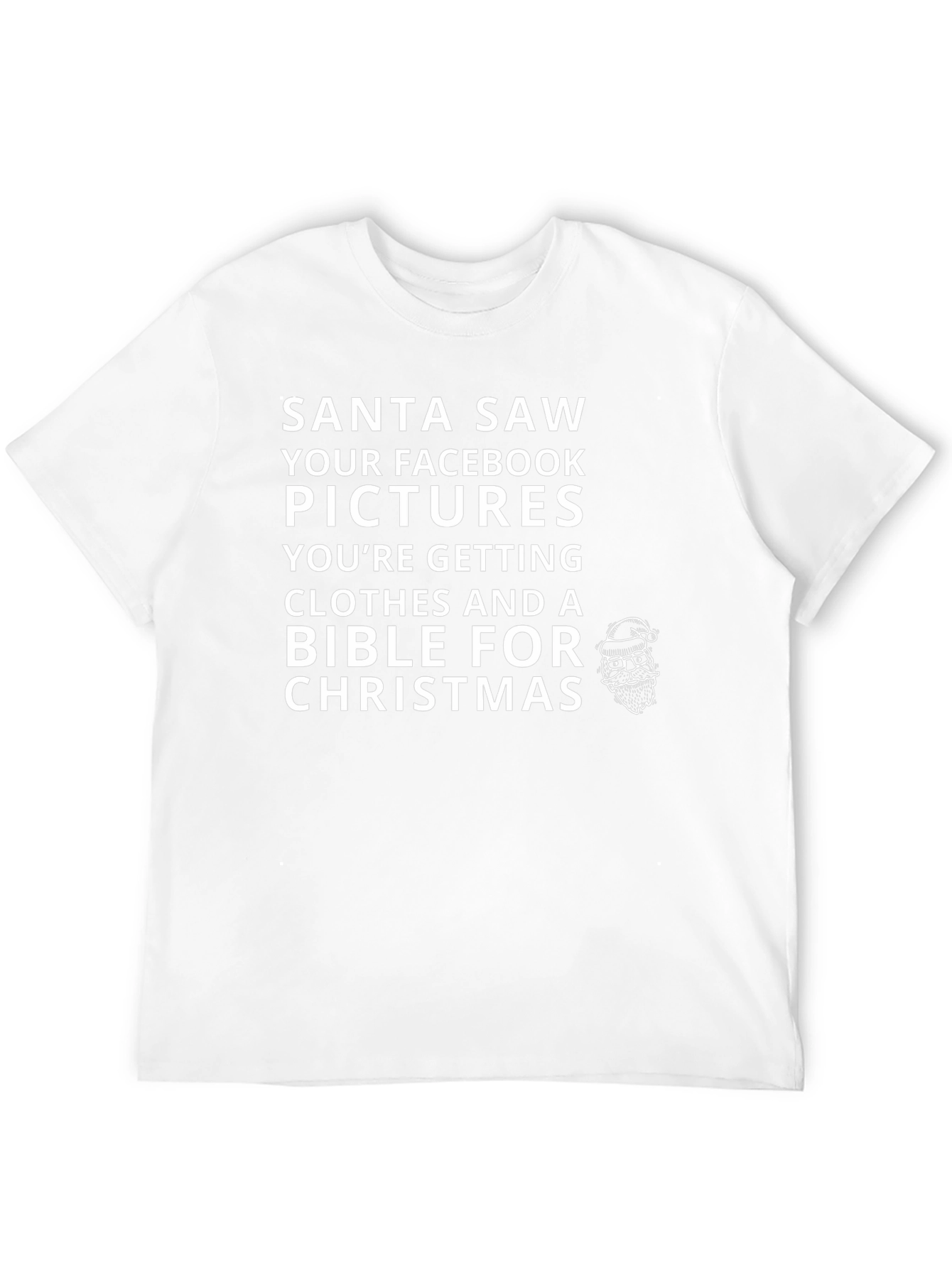 Santa Saw Facebook Pictures T-Shirt