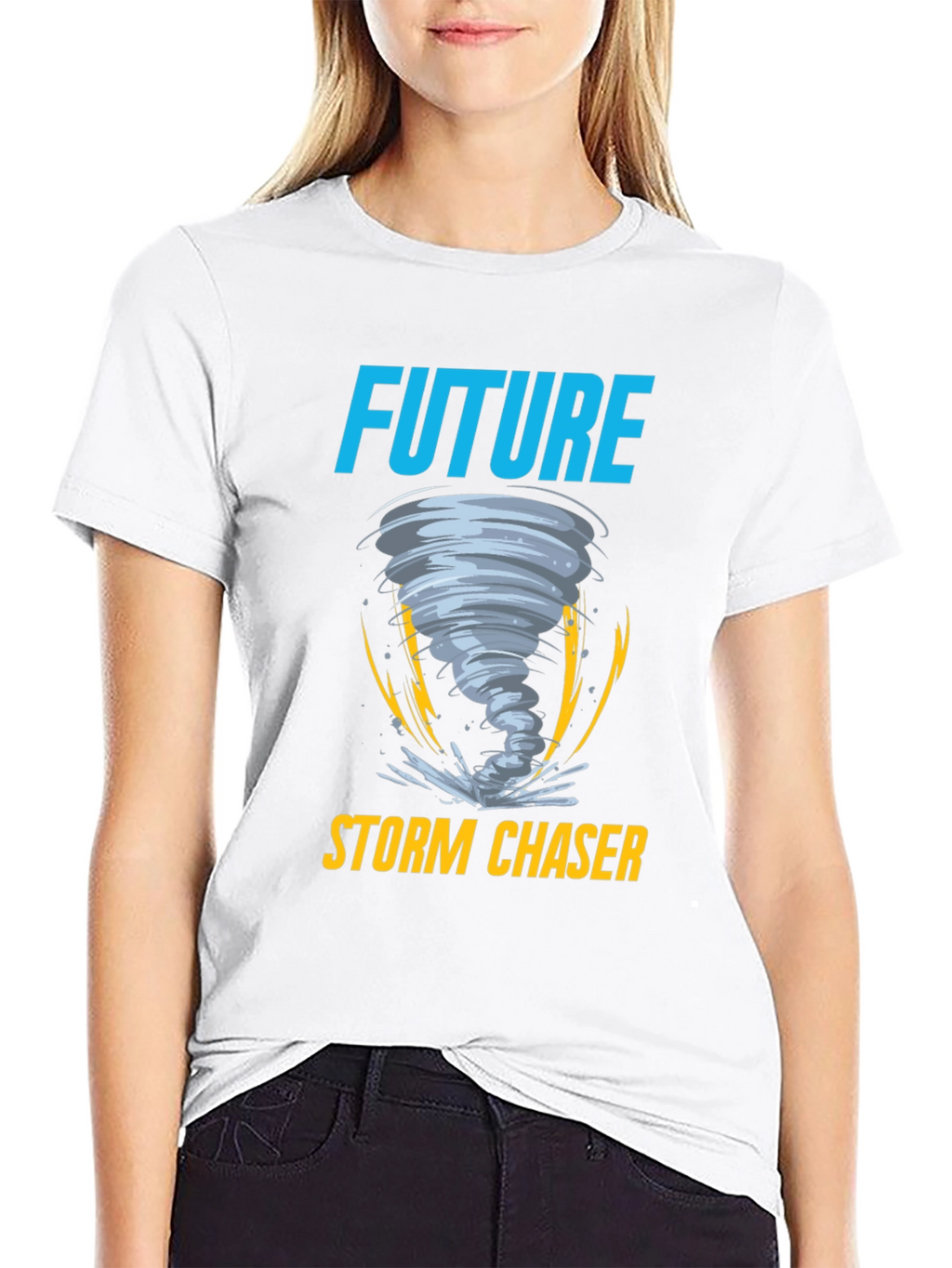 Future Storm Chaser Black T-Shirt