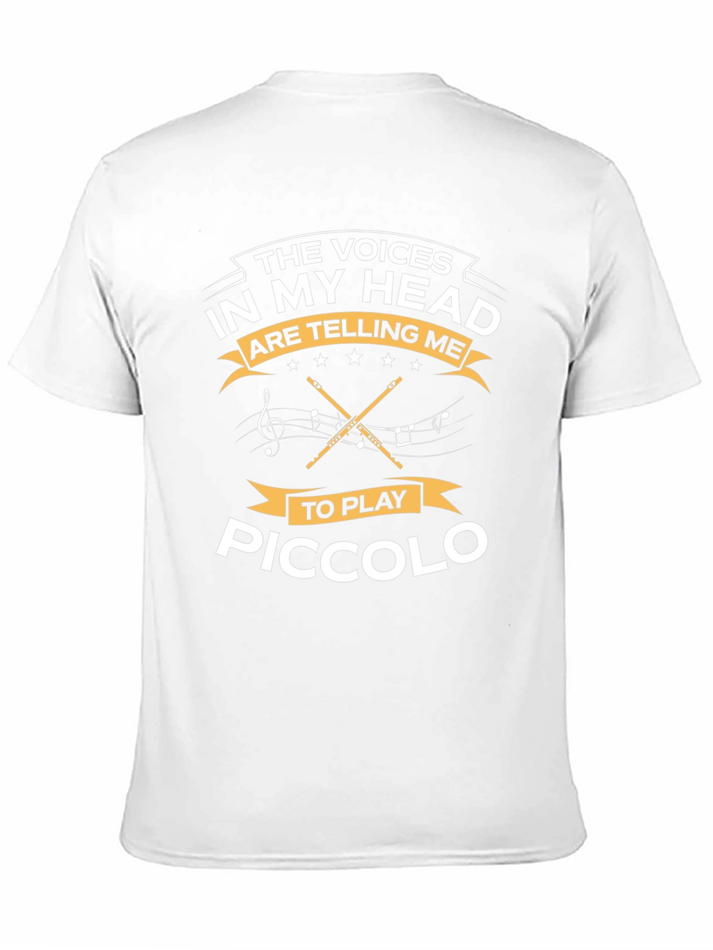 Voices in My Head Piccolo Player T-Shirt