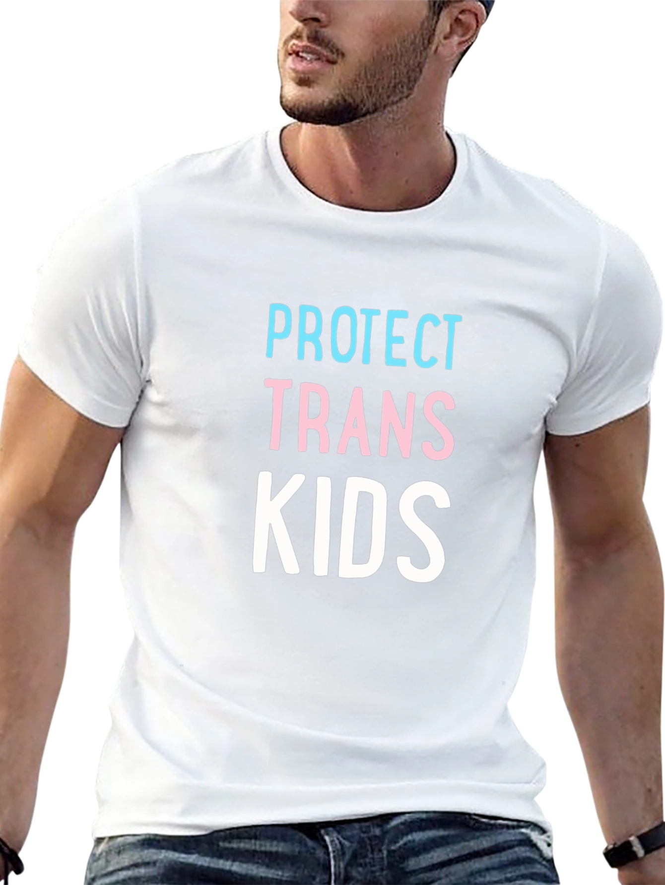 Protect Trans Kids Graphic Tee - Black