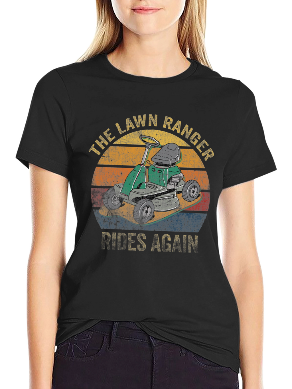 The Lawn Ranger T-Shirt - Rides Again Graphic Tee