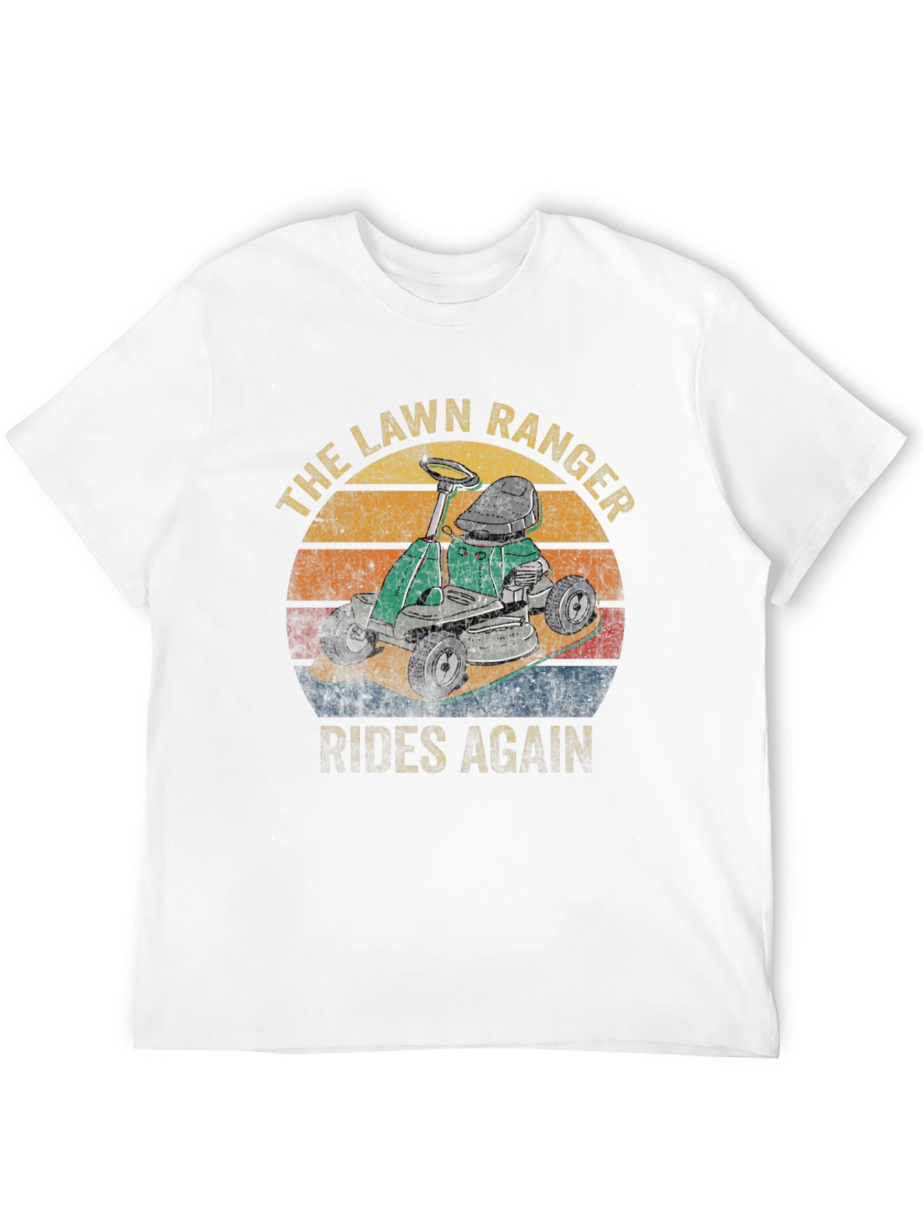 The Lawn Ranger T-Shirt - Rides Again Graphic Tee
