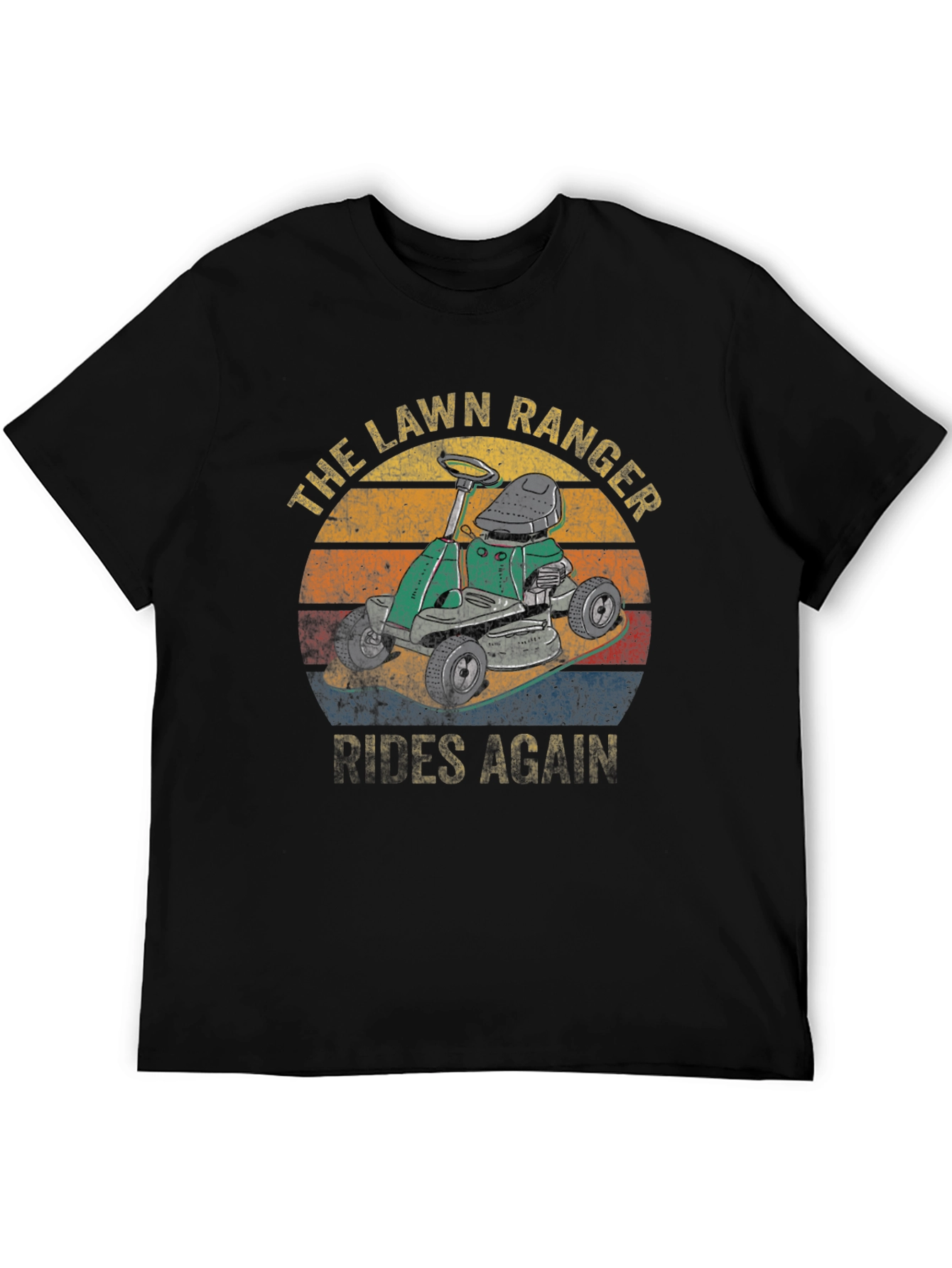 The Lawn Ranger T-Shirt - Rides Again Graphic Tee