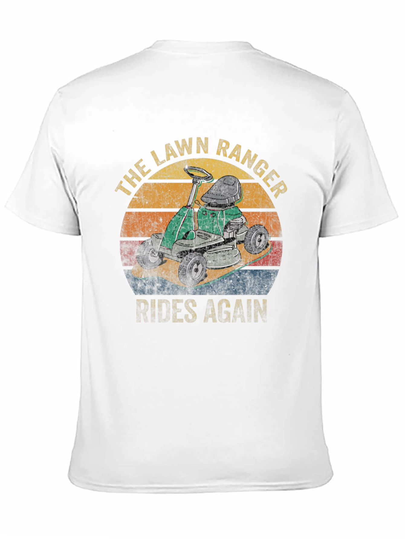 The Lawn Ranger T-Shirt - Rides Again Graphic Tee