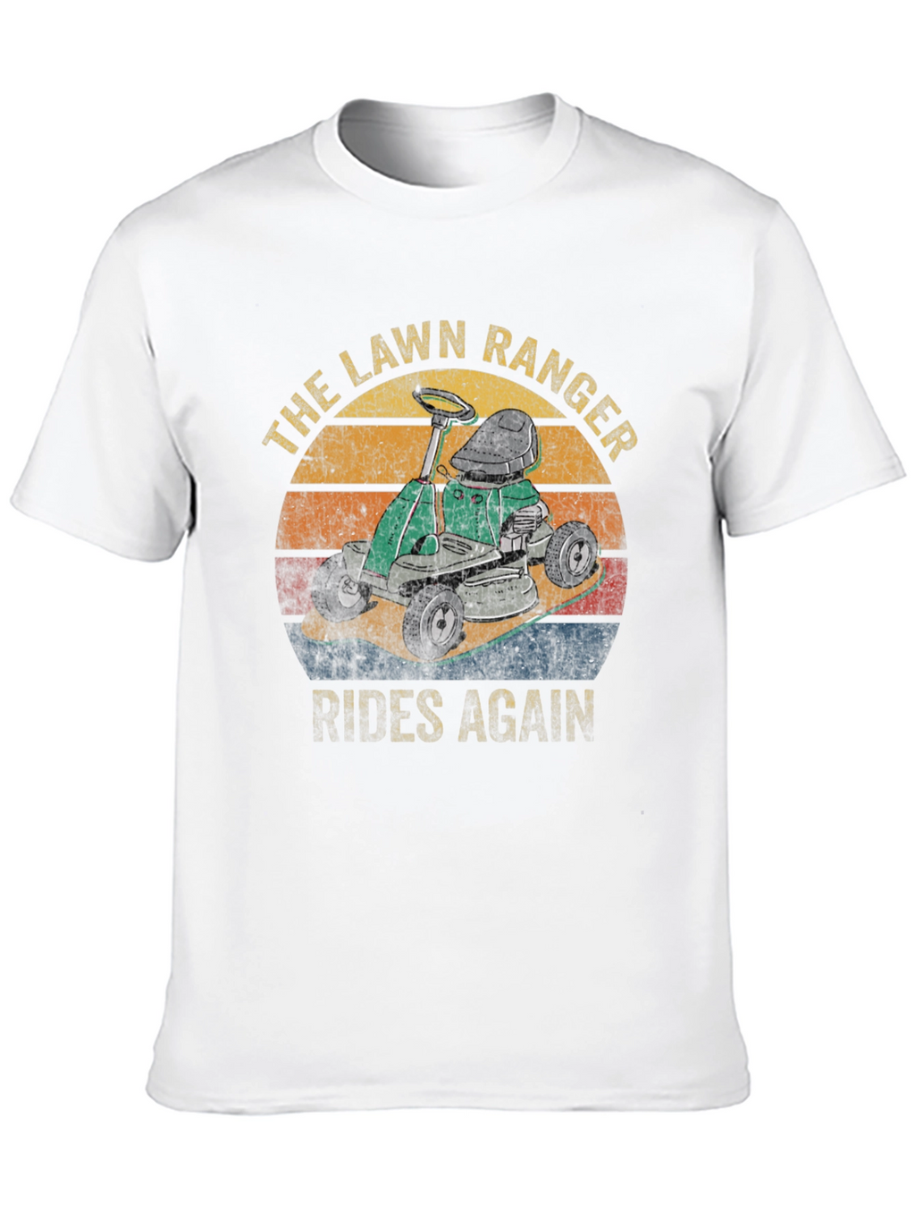 The Lawn Ranger T-Shirt - Rides Again Graphic Tee