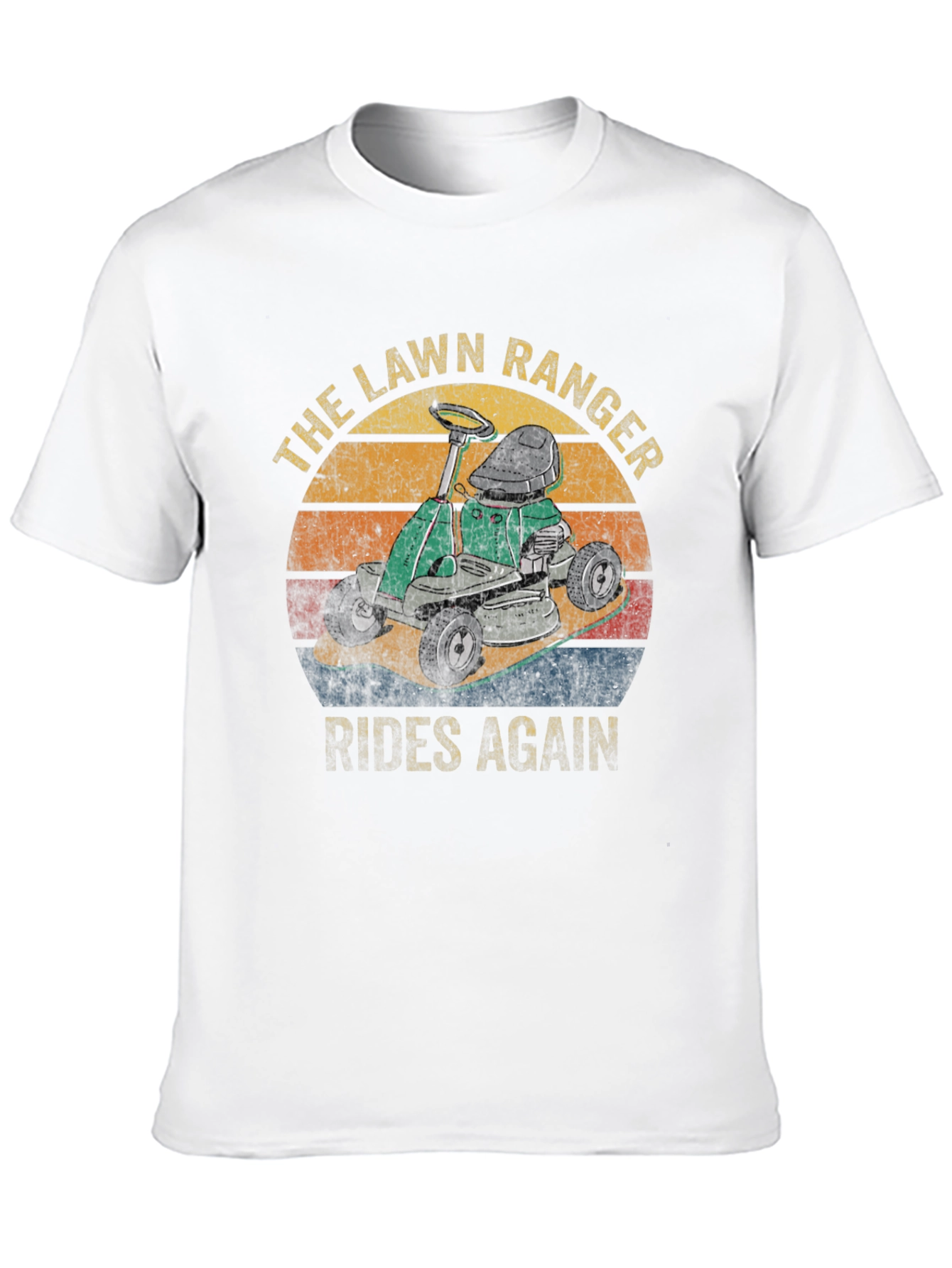 The Lawn Ranger T-Shirt - Rides Again Graphic Tee