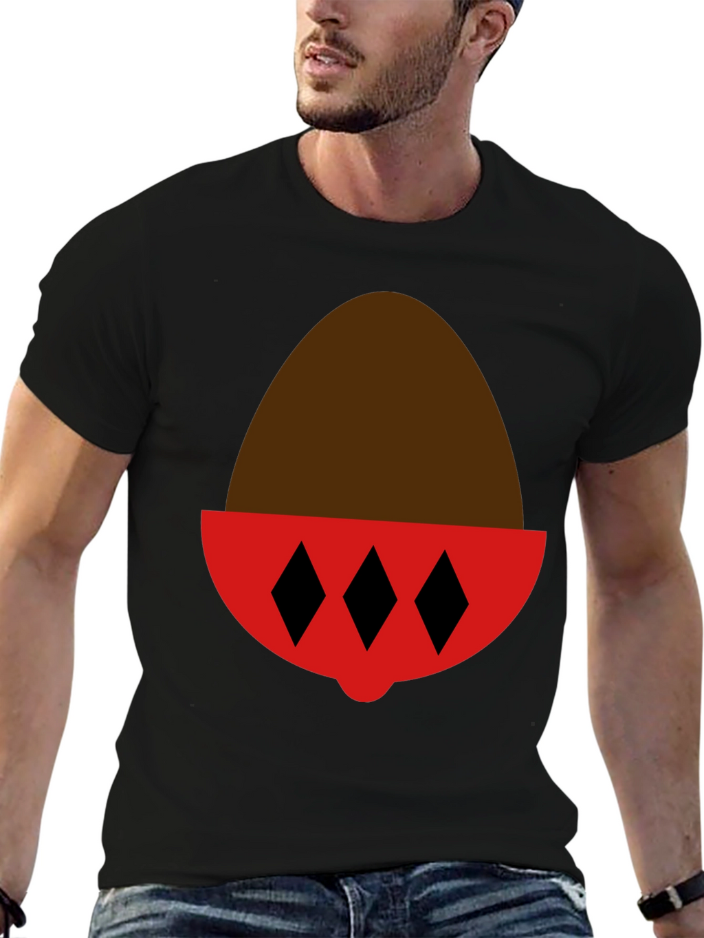 Egg Head Graphic Tee - Quirky Fun Design!
