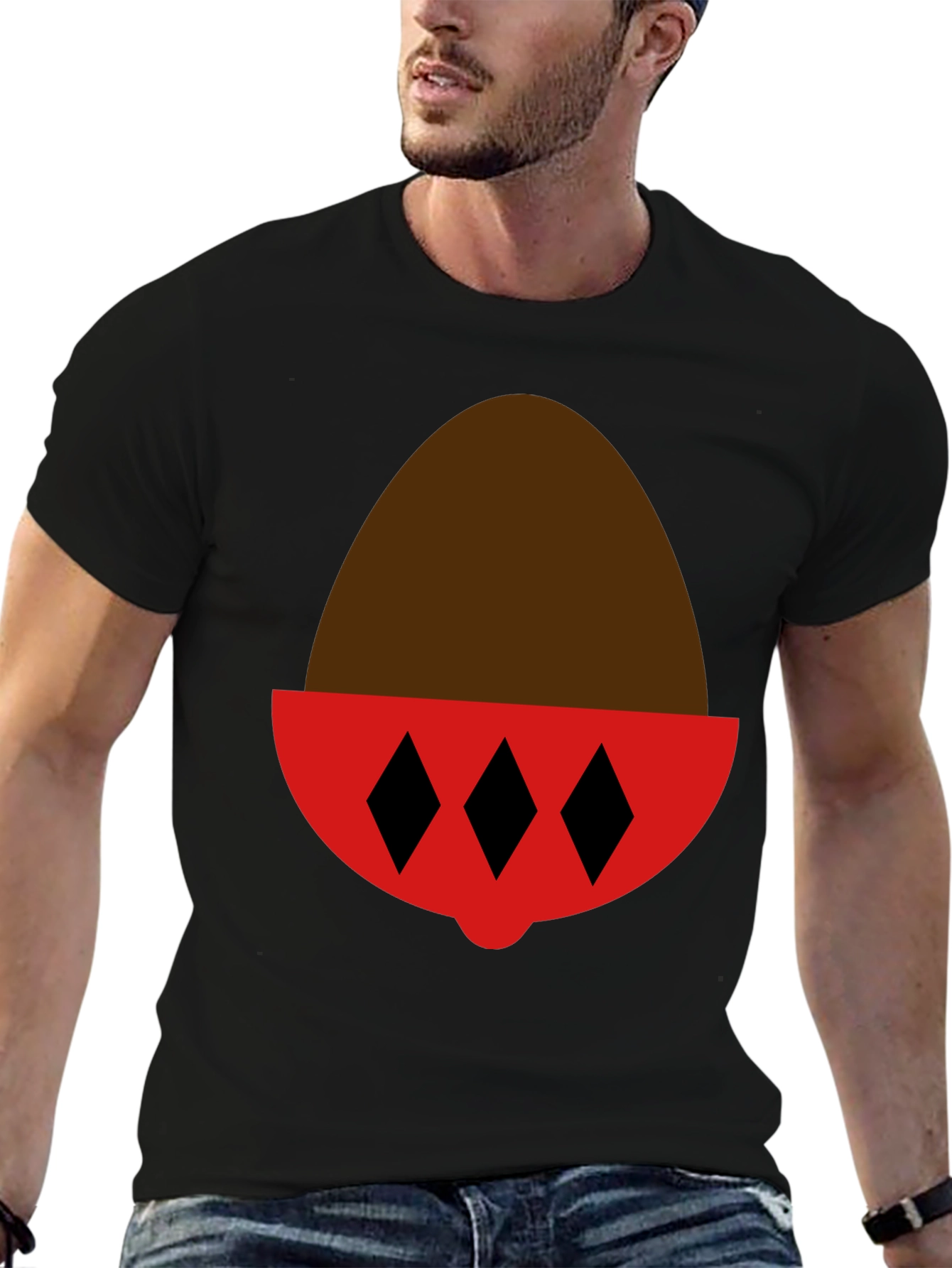 Egg Head Graphic Tee - Quirky Fun Design!
