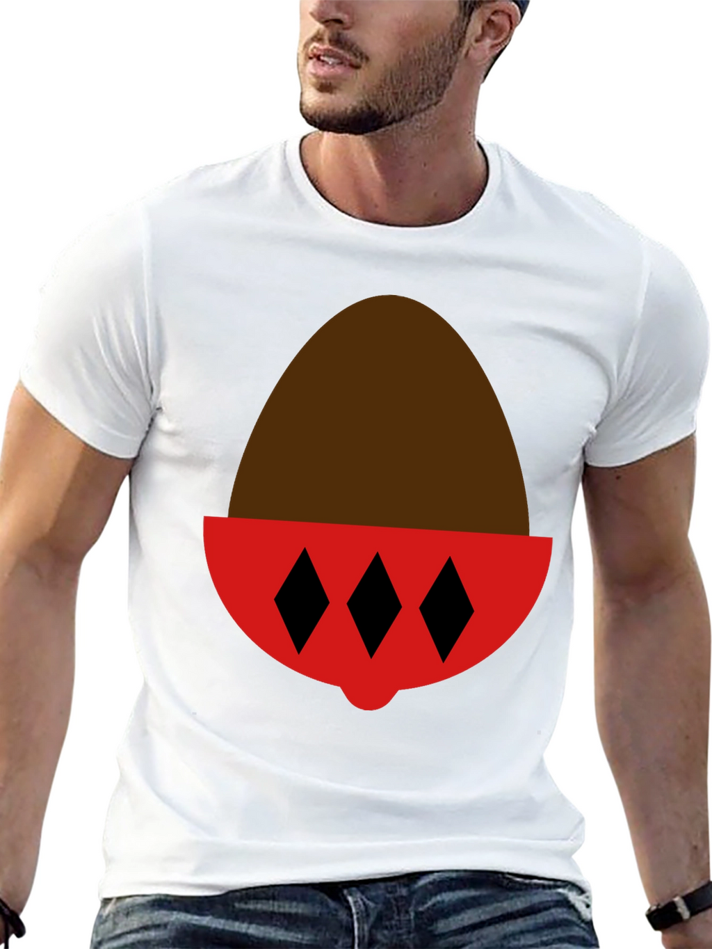 Egg Head Graphic Tee - Quirky Fun Design!