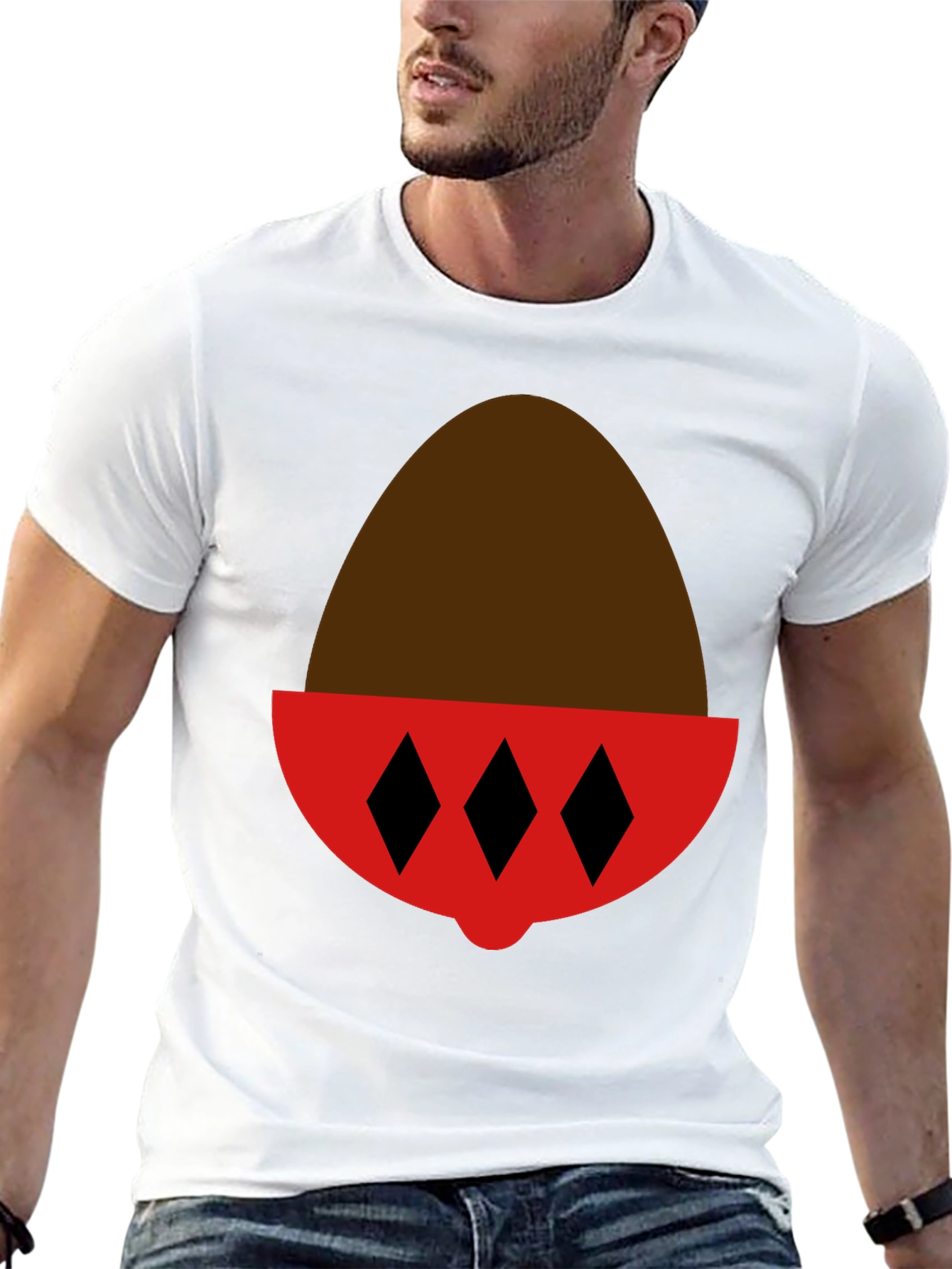 Egg Head Graphic Tee - Quirky Fun Design!