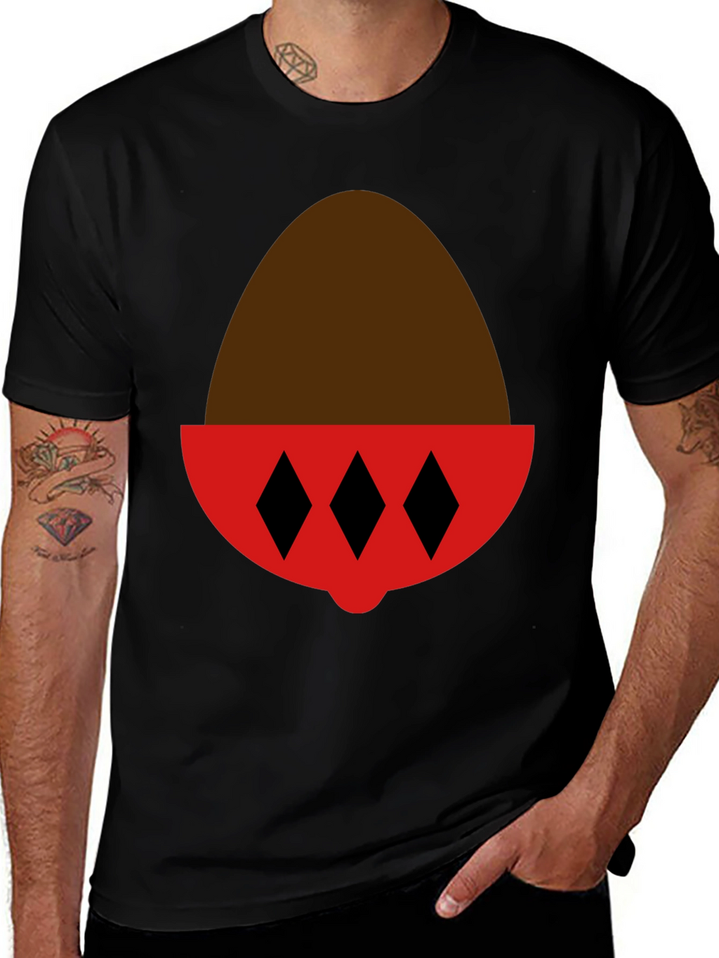 Egg Head Graphic Tee - Quirky Fun Design!