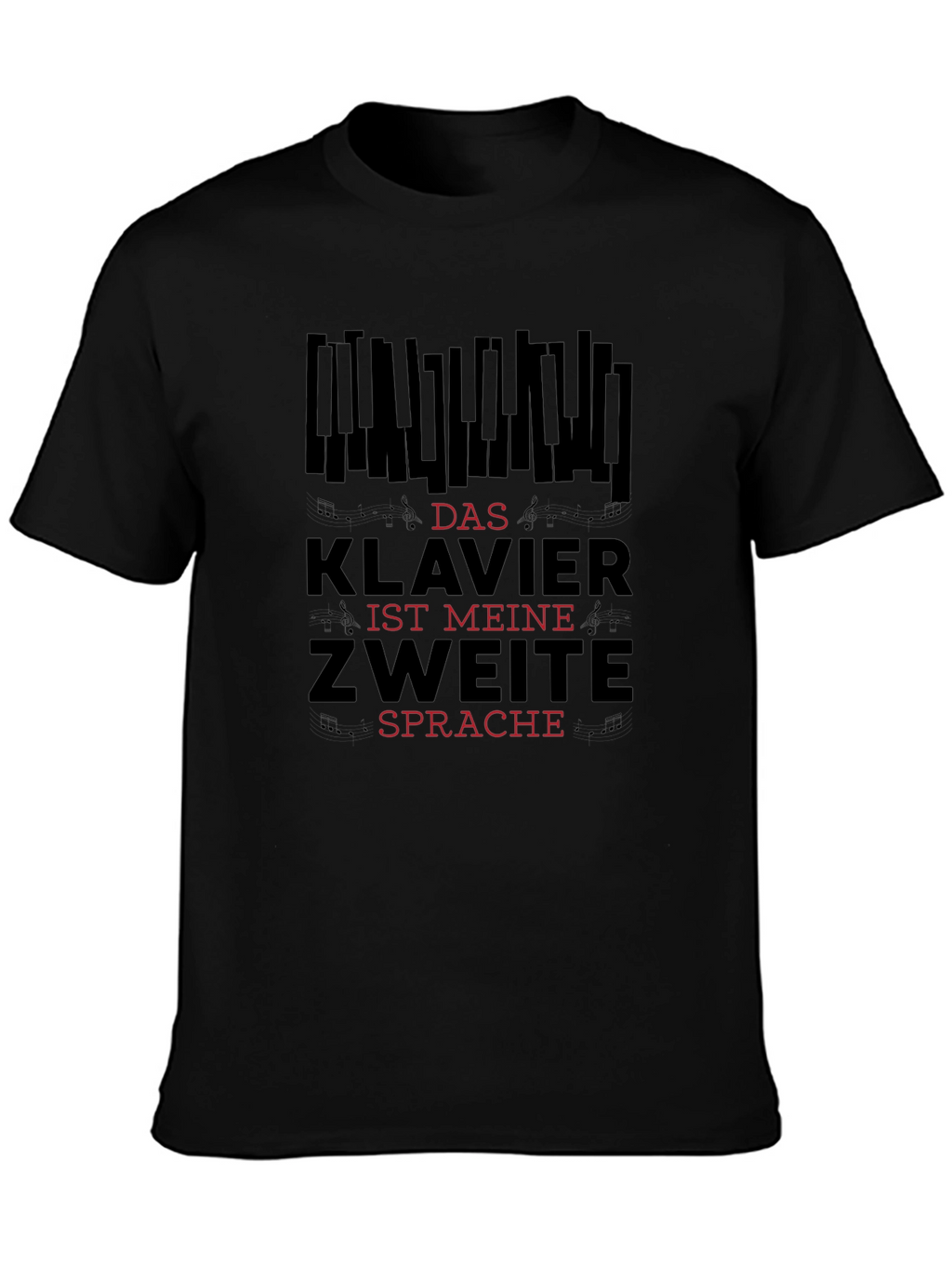 Klavier Zweite Sprache Graphic Tee