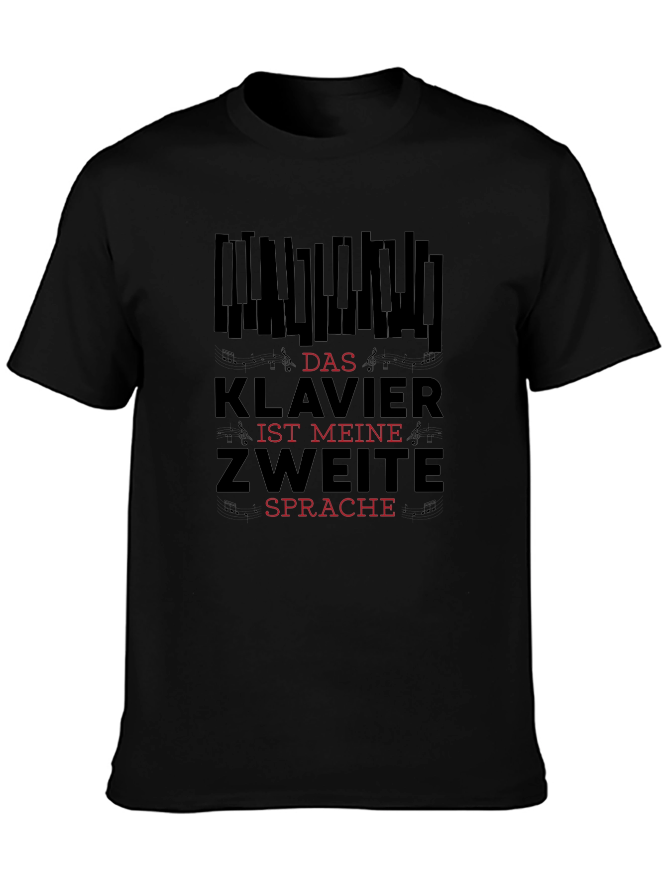 Klavier Zweite Sprache Graphic Tee