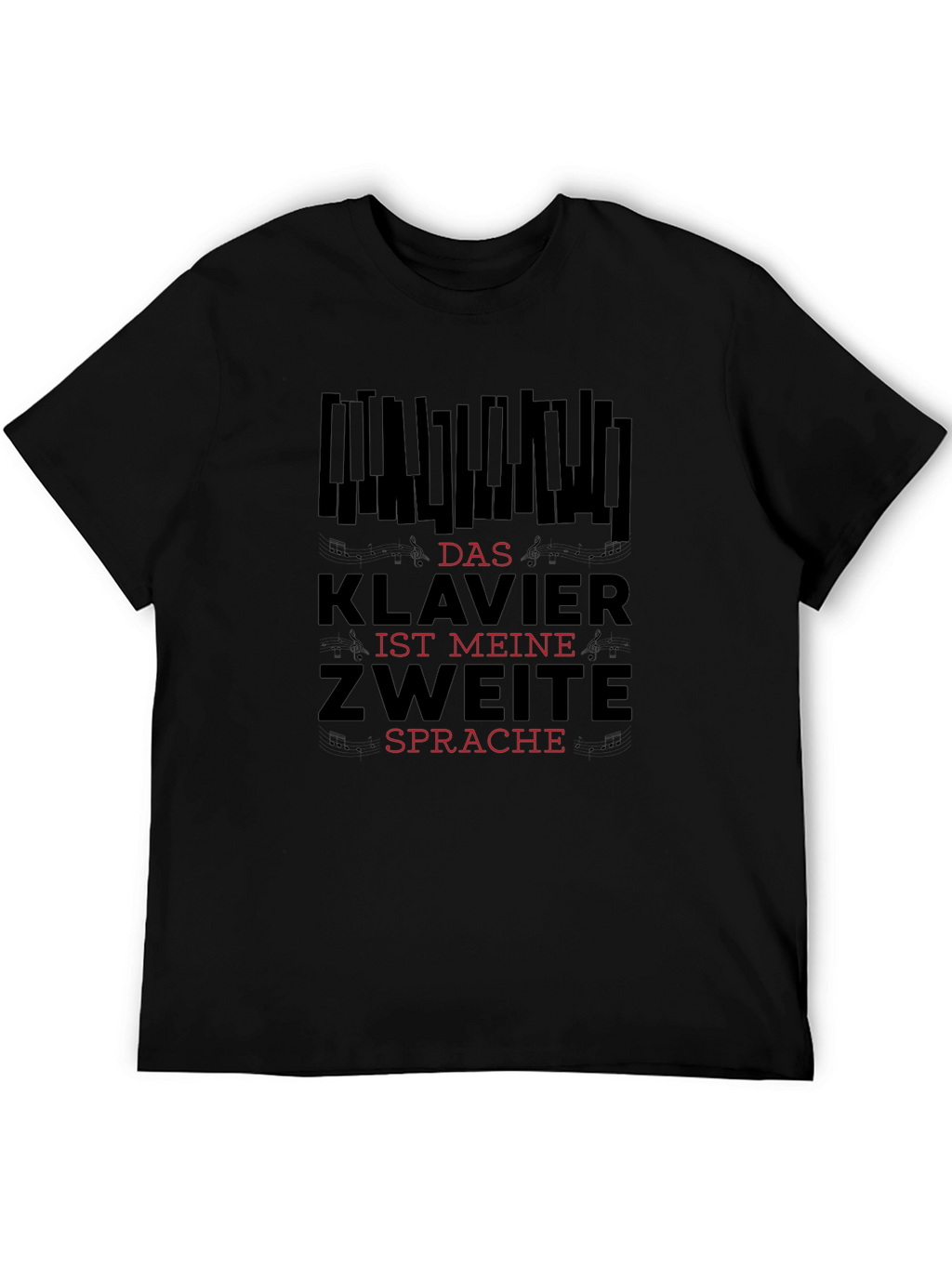 Klavier Zweite Sprache Graphic Tee