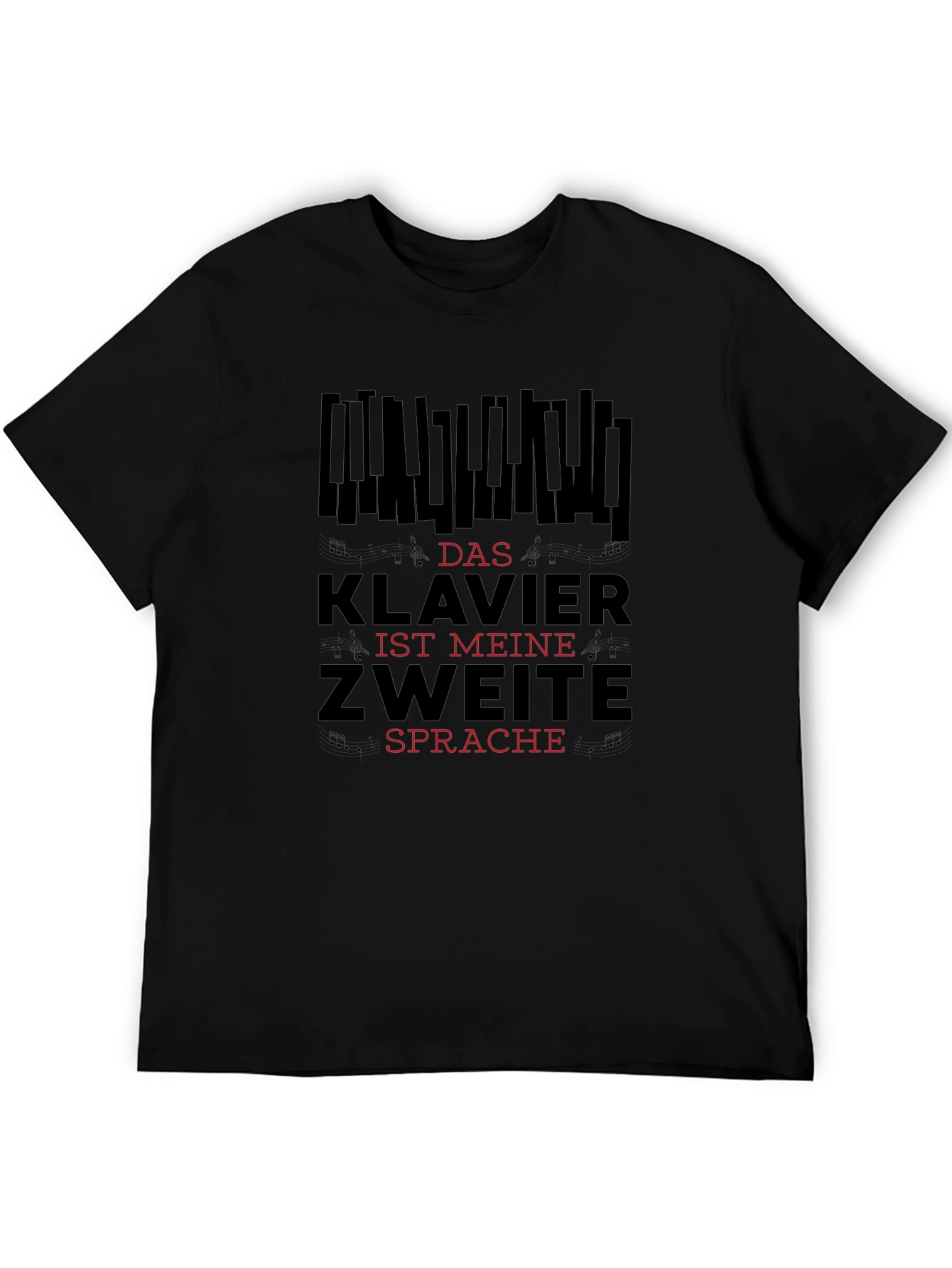 Klavier Zweite Sprache Graphic Tee
