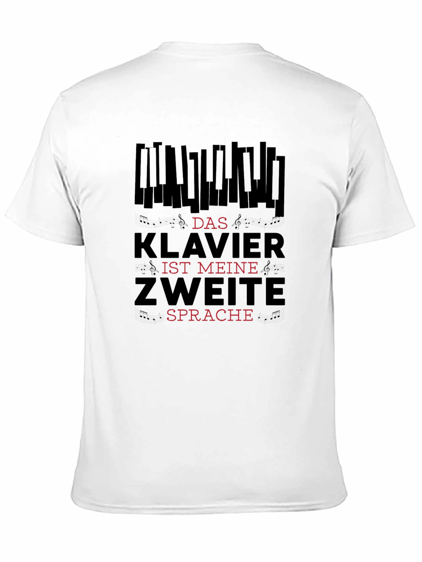 Klavier Zweite Sprache Graphic Tee