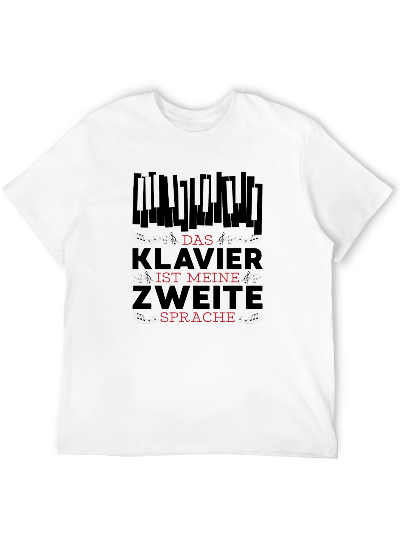 Klavier Zweite Sprache Graphic Tee