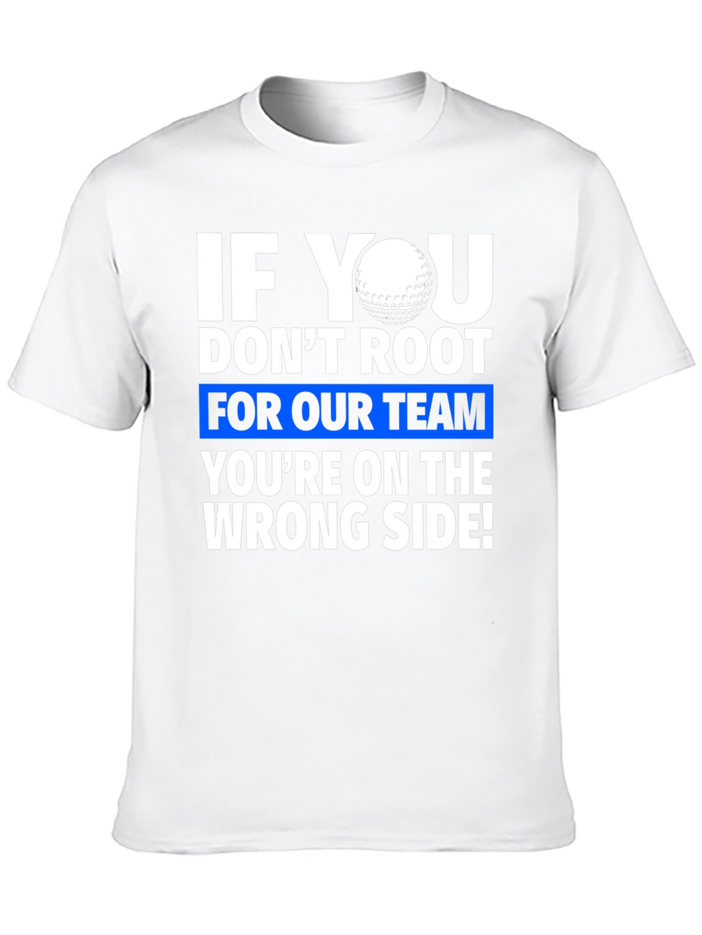 Golf Team T-Shirt - Wrong Side