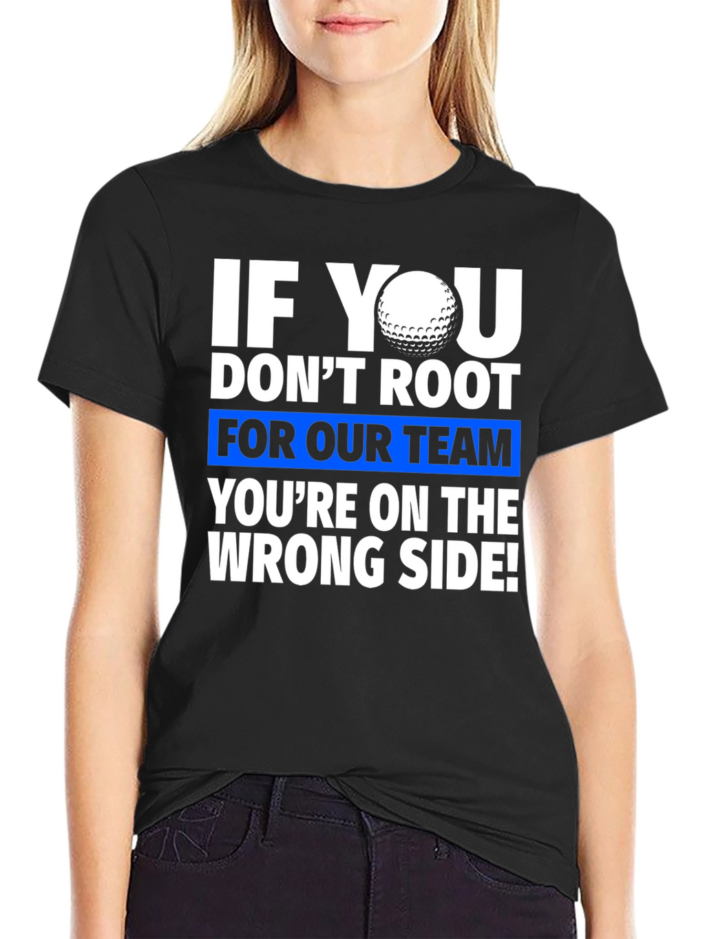Golf Team T-Shirt - Wrong Side