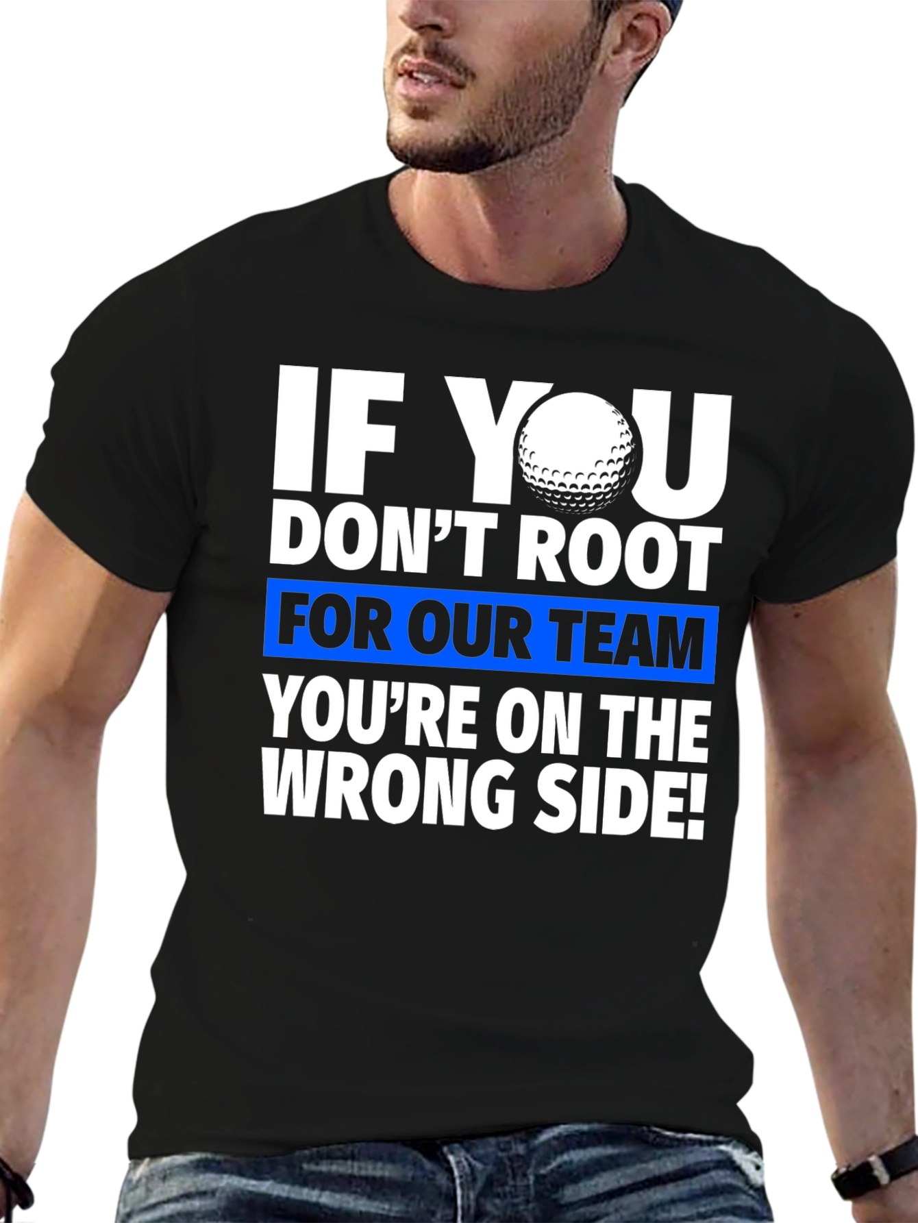 Golf Team T-Shirt - Wrong Side