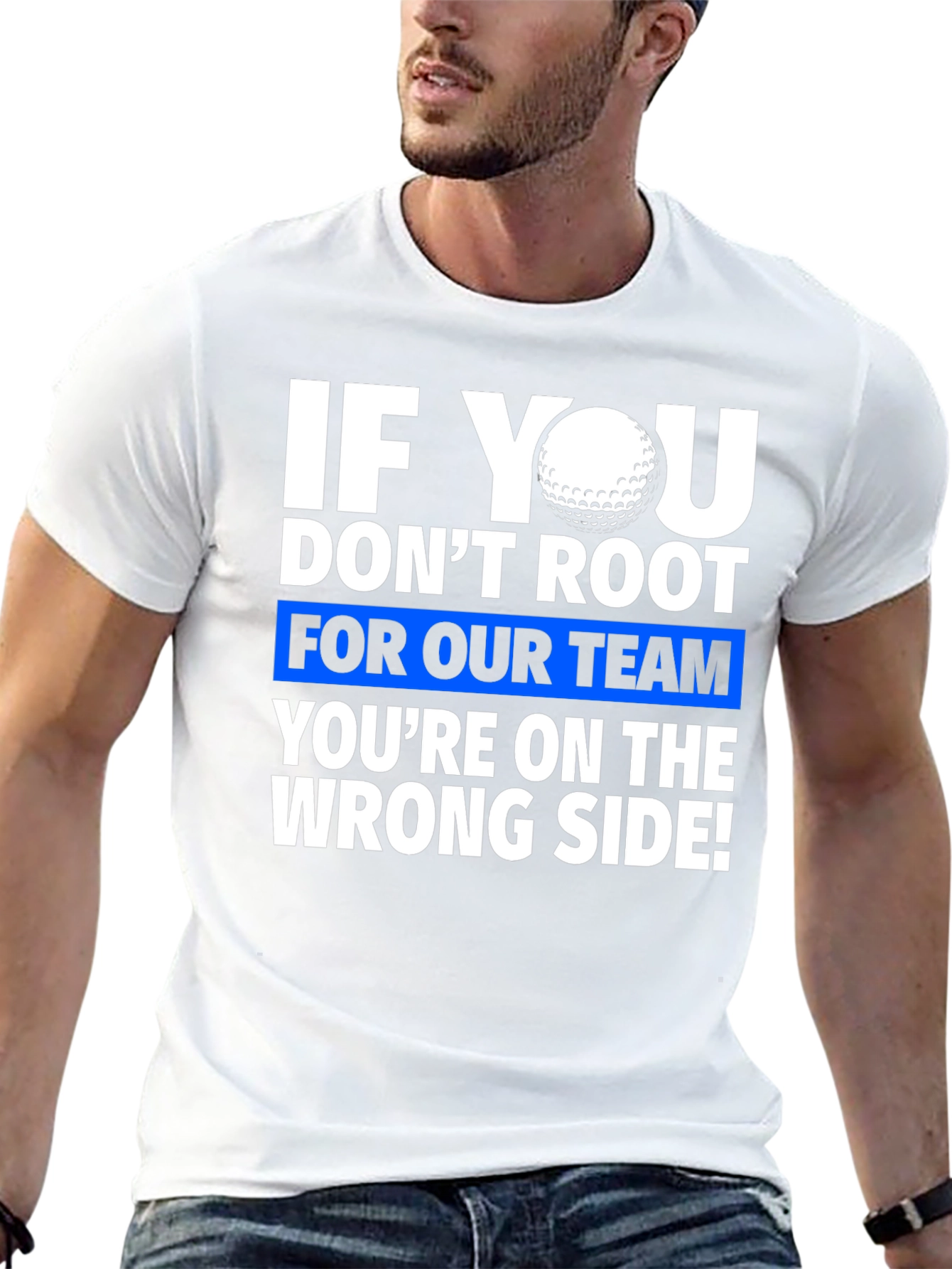 Golf Team T-Shirt - Wrong Side