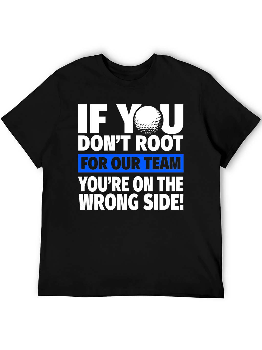Golf Team T-Shirt - Wrong Side