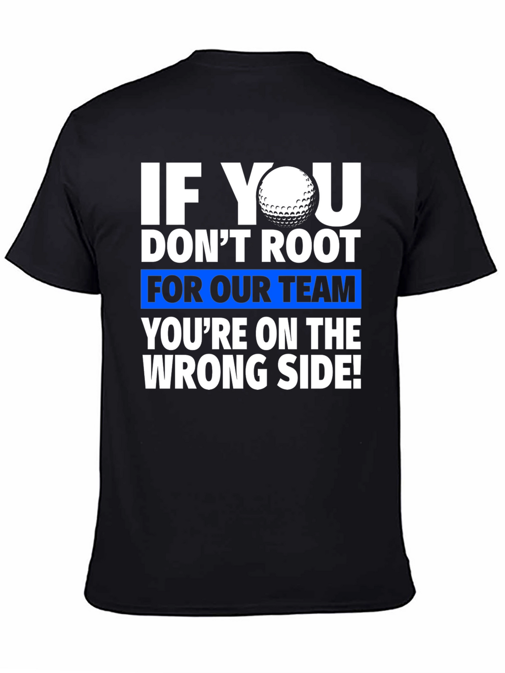 Golf Team T-Shirt - Wrong Side