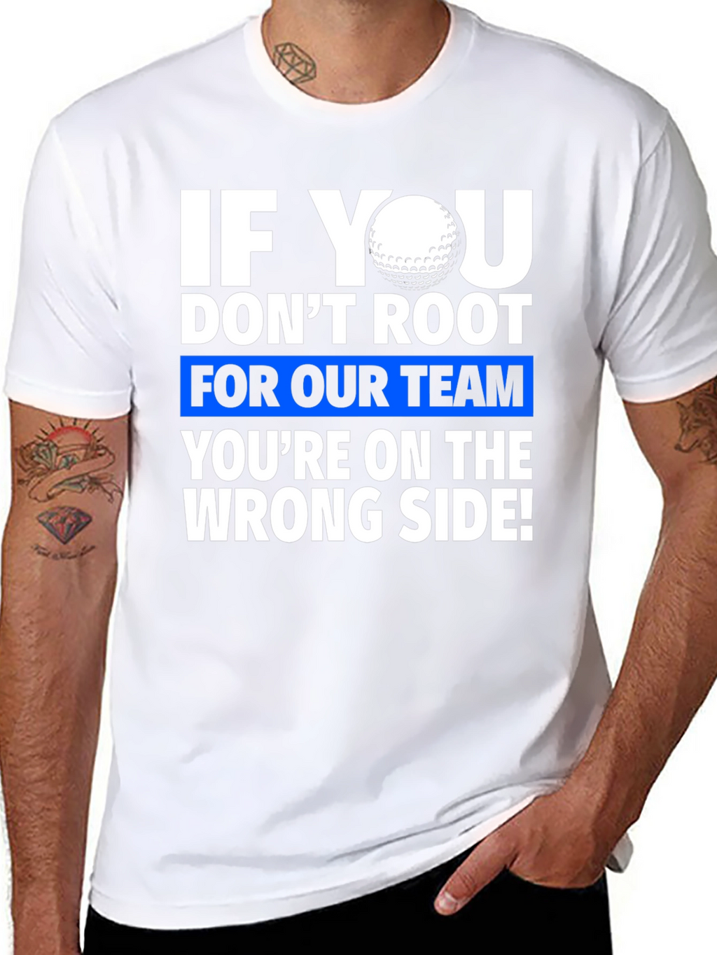 Golf Team T-Shirt - Wrong Side