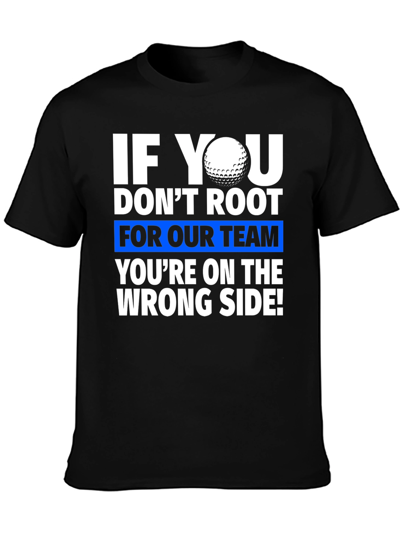 Golf Team T-Shirt - Wrong Side