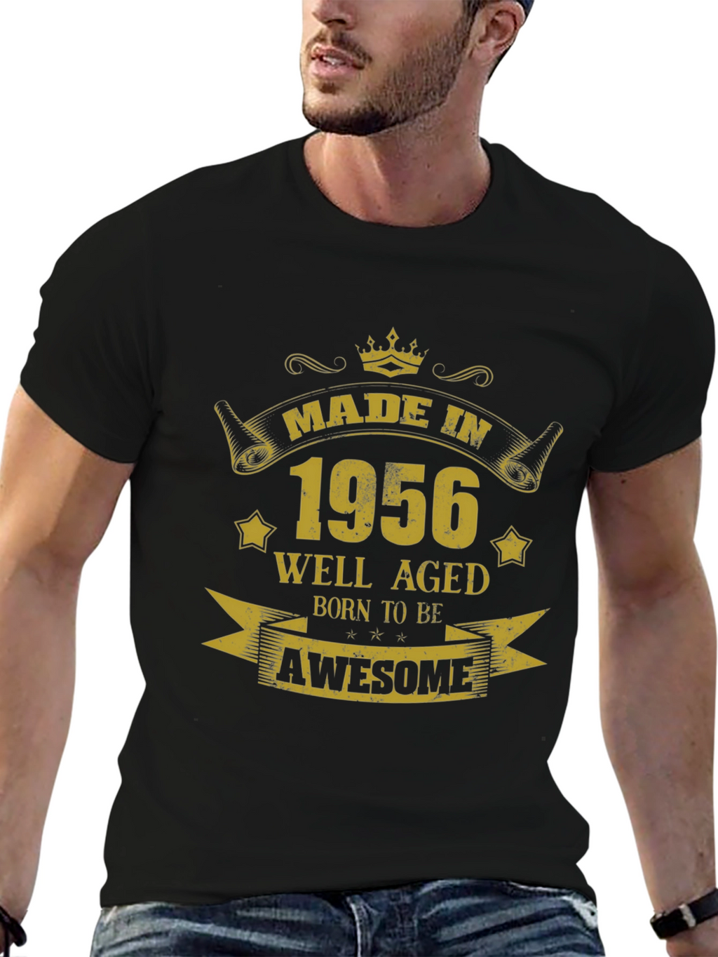 Made in 1956 Awesome Graphic Tee
