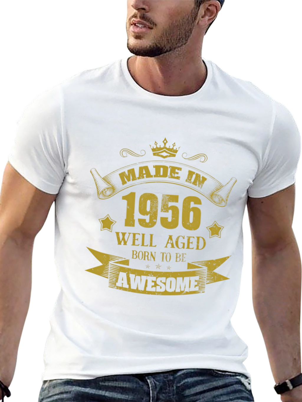 Made in 1956 Awesome Graphic Tee