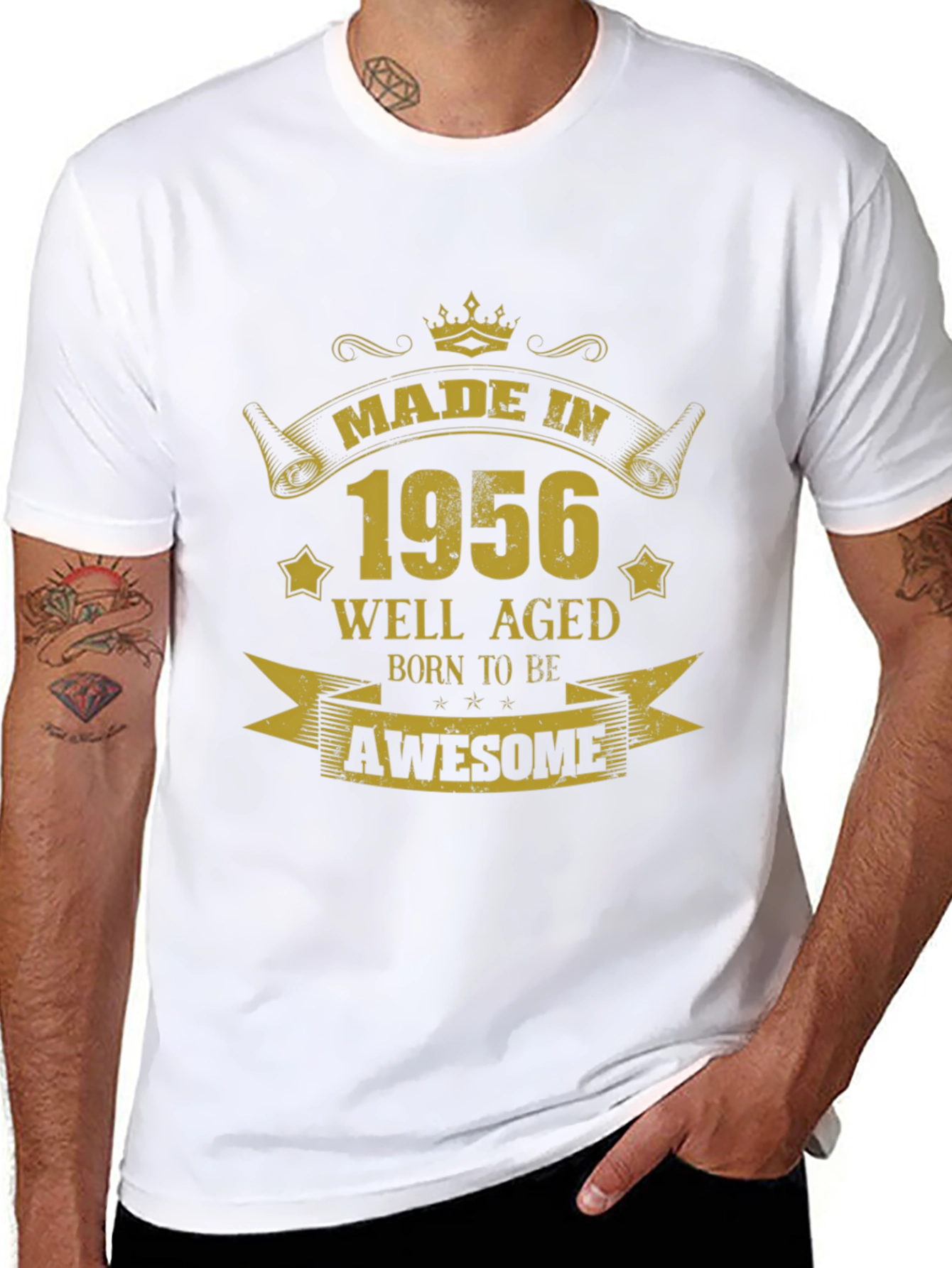 Made in 1956 Awesome Graphic Tee
