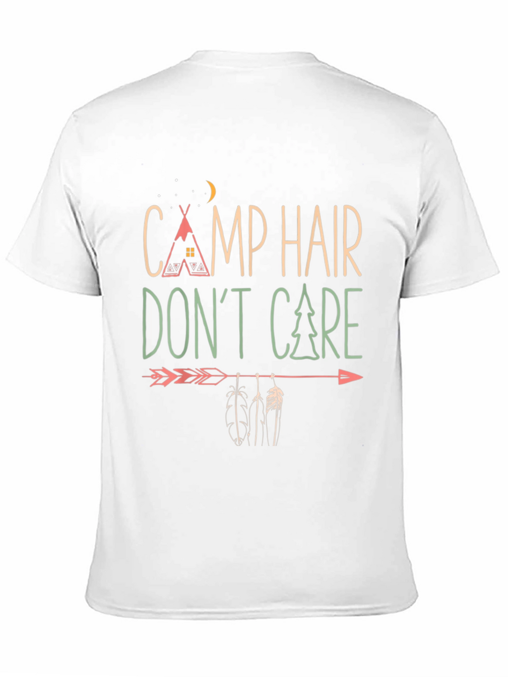 Camp Hair Dont Care Graphic Tee