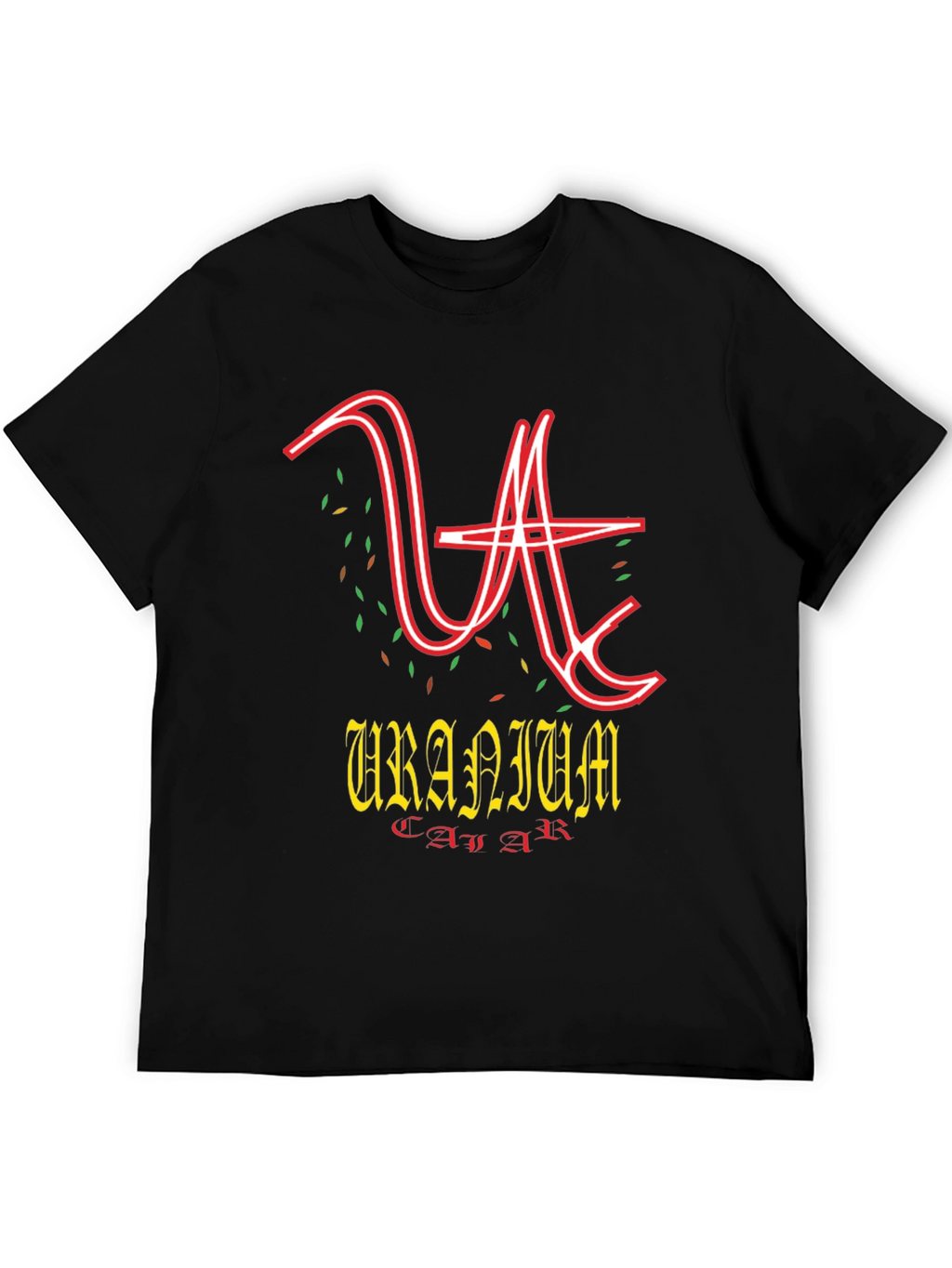 Uranium Caviar Graphic T-Shirt - Black