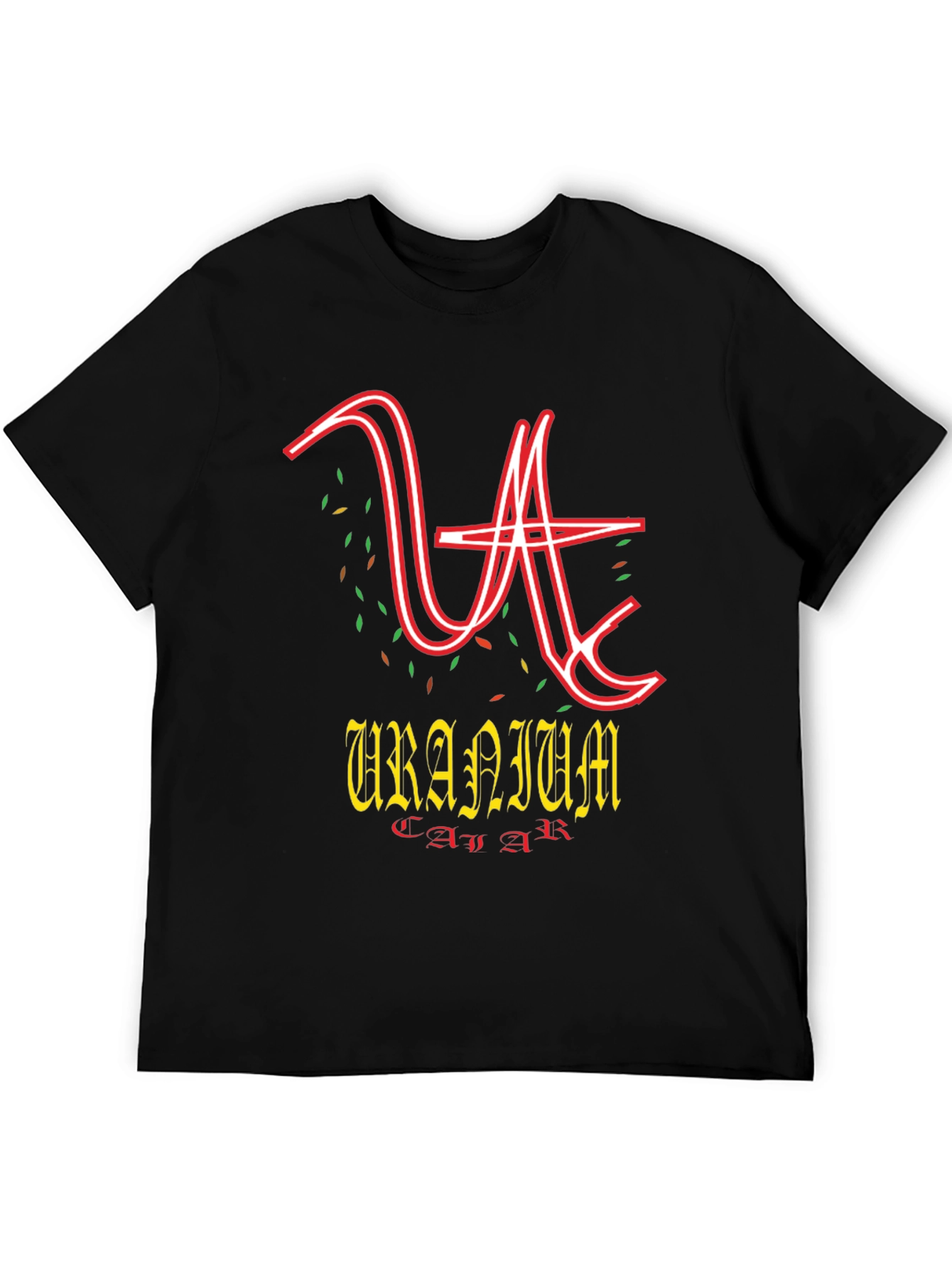 Uranium Caviar Graphic T-Shirt - Black