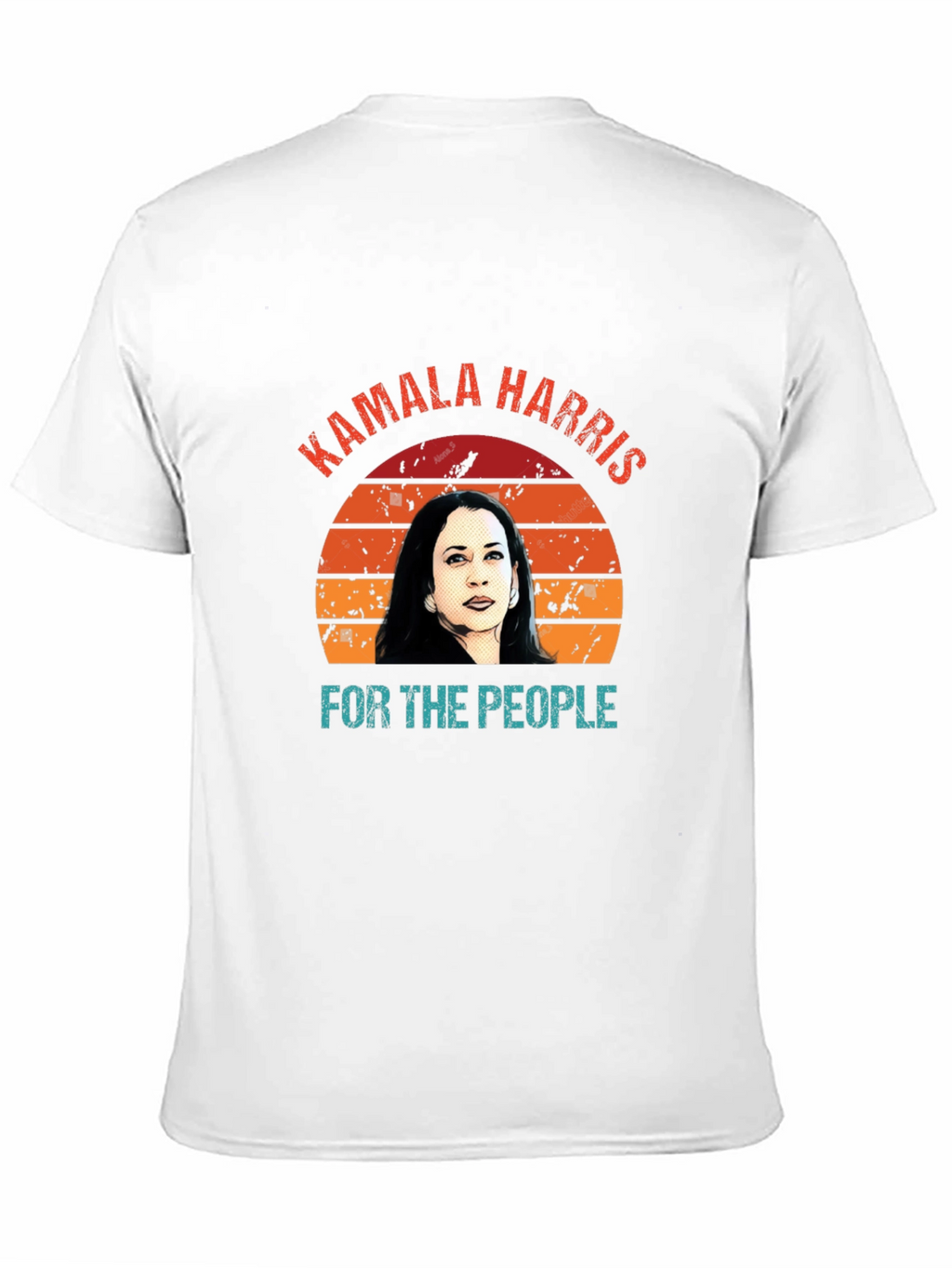 Kamala Harris For The People Retro T-Shirt