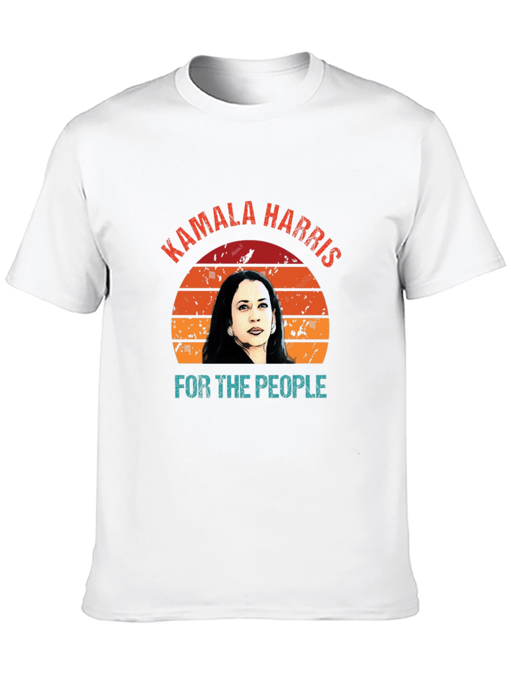 Kamala Harris For The People Retro T-Shirt